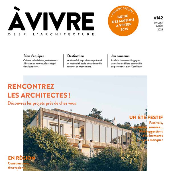 Couverture À Vivre, n° 142, été 2025
