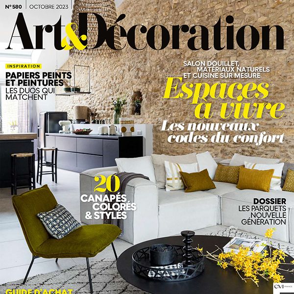 Couverture Art & Décoration, n° 580, 2023