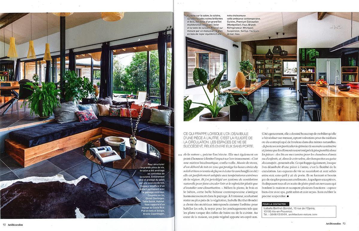 Art & Décoration, Maison sur les hauteurs d'Aix-en-Provence, page 3