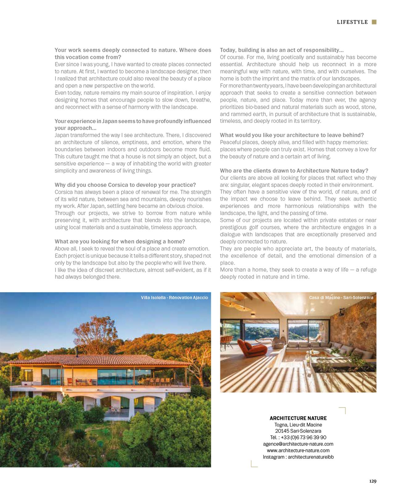 Via Corsica, Entretien avec Isabelle Berthet-Bondet, page 2