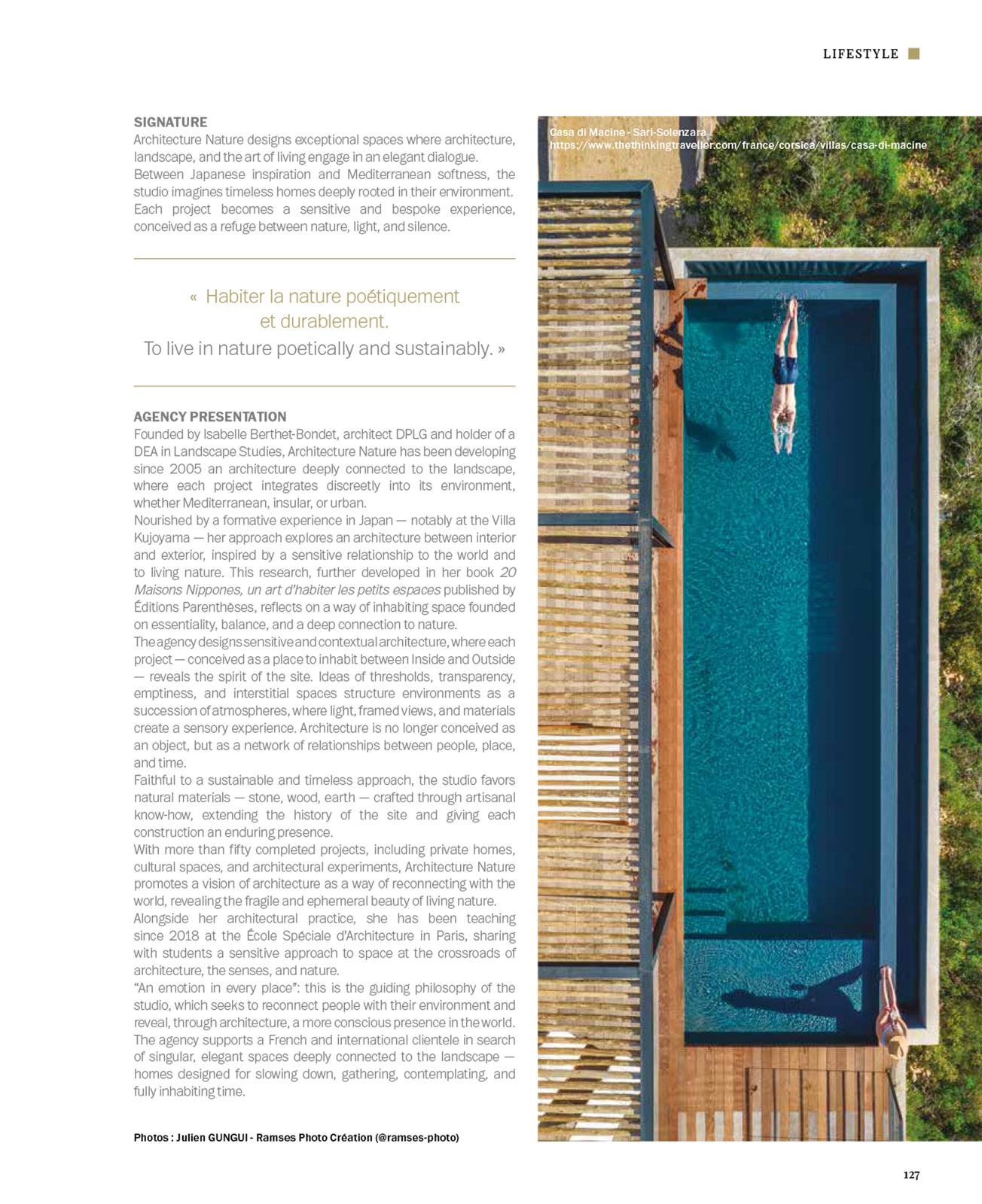 Via Corsica, Entretien avec Isabelle Berthet-Bondet, page 4