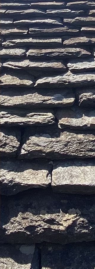 Toiture en lauze