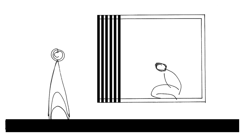 Pictogramme Kôshi, dessin d'Isabelle Berthet-Bondet