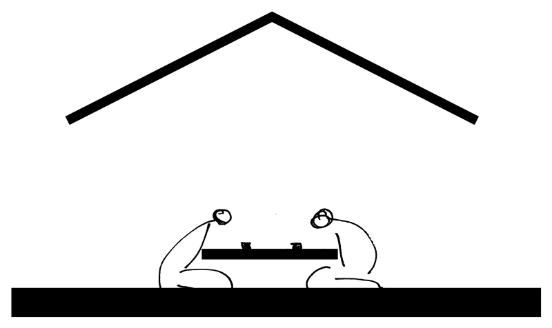 Pictogramme Sadô, dessin d'Isabelle Berthet-Bondet