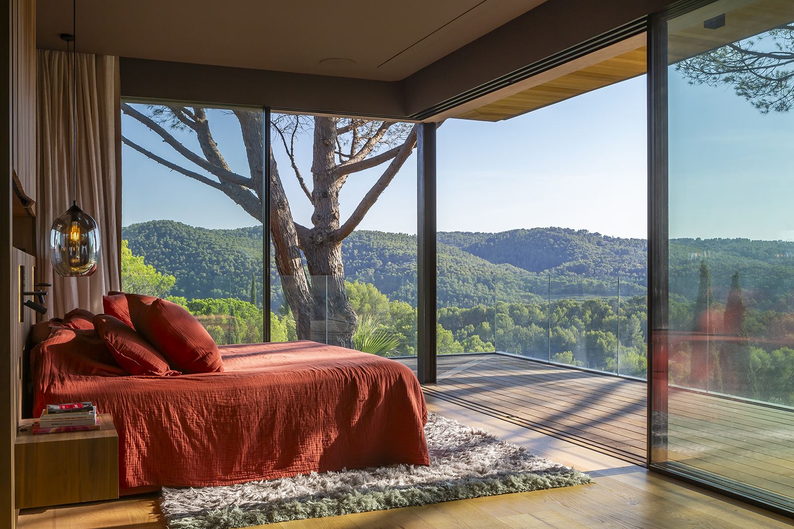 Chambre ouverte sur les pins, Aix-en-Provence